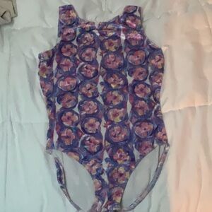 Youth Girls DANSKIN Bodysuit Unitard Leotard DANCE, medium 7/8